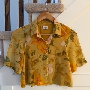 Aritzia Wilfred Henrietta XS top